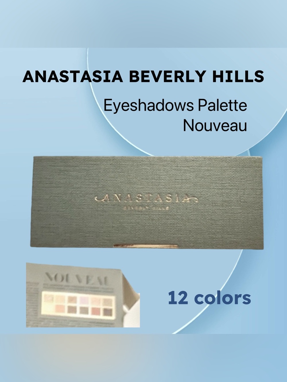 ⬇️🇺🇸🆕📦NIB ANASTHASIA BEVERLY HILLS |FULL| Versatile Nouveau Eyeshadows Palette*